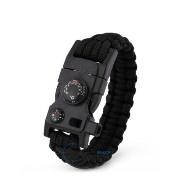 Bratara paracord multi-tools Busola,termometru,cremene...