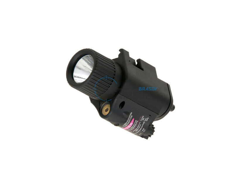 Combo Laser + Lanterna 350 Lumeni PCS Airsoft Brasov