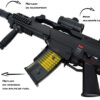 Pusca Airsoft Heckler&Koch G36-C (2) Pusca Airsoft HecklerKoch G36 C 2