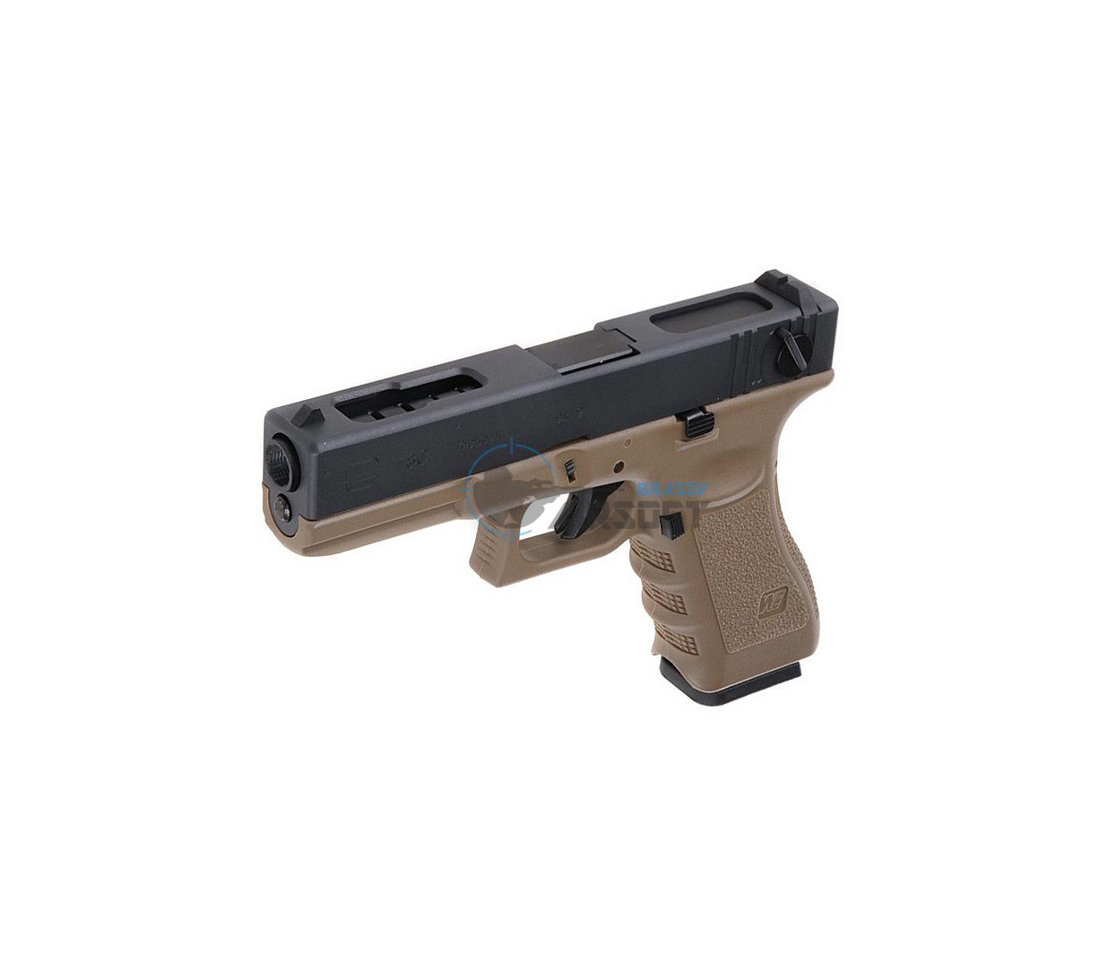Replica pistol Glock 18C GEN.4 Tan GBB WE - Airsoft Brasov