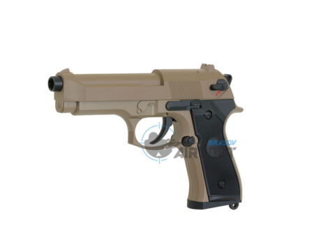 Replica pistol Airsoft Beretta CM126 TAN 6