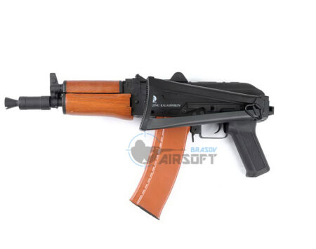 Pusca Airsoft Kalashnikov AKS74U full metal si lemn