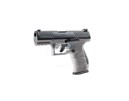 Pistol Antrenament cu bile de cauciuc/creta/vopsea Walther PPQ M2 7,5 jouli Cal. 43 Tungsten Gray